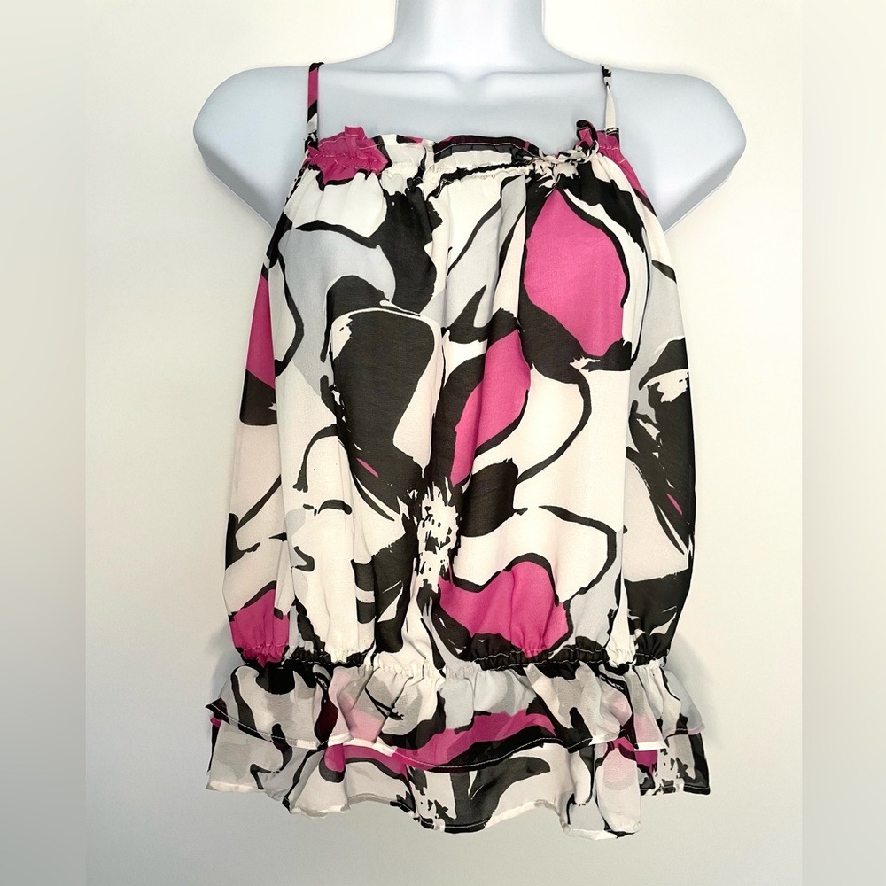 Banana Republic Factory Petite Ruffle Camisole